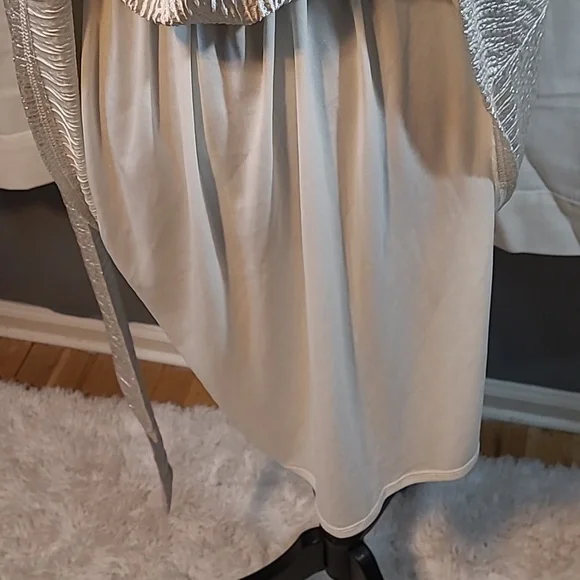 Lulu's Women's Silver Dress - Picture 8 of 8